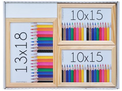 Rámeček Polaris natur výhodná sada